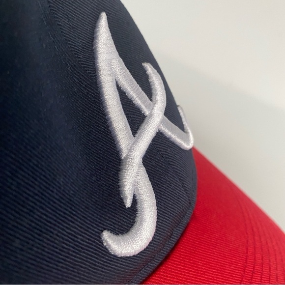 Atlanta Braves OC Sports MLB Adjustable Velcro Baseball Cap Youth - Picture 9 of 9